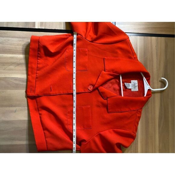 Jaclyn Smith Cropped Red Blazer‎ - Picture 5 of 5